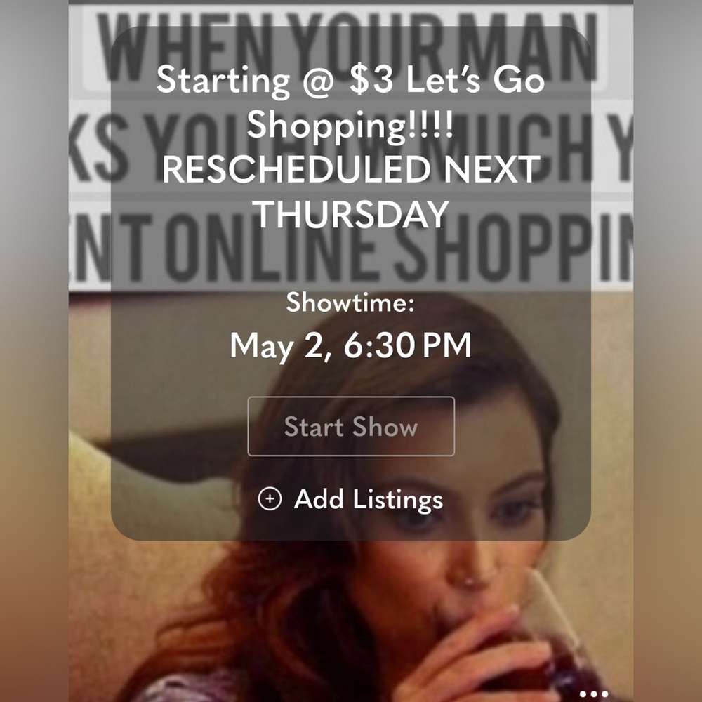 ❤️❤️❤️❤️ Sorry I had to reschedule. Come join the fun May @6:30pm CST❤️❤️❤️❤️